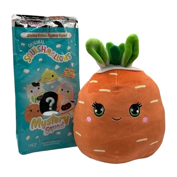 NWT Easter Carrot Scented Mystery Blind Bag Limited Edition Squishmallow - Picture 1 of 8